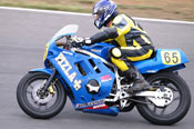 Tim on 400 Suzuki at Broadford 2011
