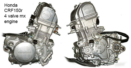 Honda CRF150r engine