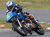 #9 Blair Briggs Honda CB185E Big Bang Engines Superlite