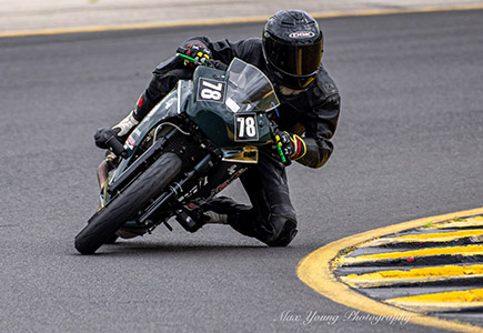 #78 Shannon Browne wins Round One of 2023 Commuterlite Class