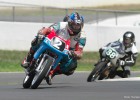 King Kenny the 2011 Superlite Pro Champion try as he might could not catch the flying Fred Holland a cracked frame put paid to his defence and was lucky to ward off Tim Smith and #38 Walter Murphy. Michael McLean is tucked in behind the #2 bike hidden by the Kings ample proportions.