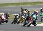 6. First Race, First Lap, last corner at Bucket Race Final Championship round at Sydney Motorsport Park 2012. - Photo: Thumper.