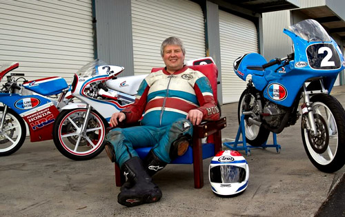 2 Ken with Bikes at OranPark Last PCRA meet.