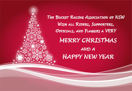 Merry Christmas From Bucket Racing Association NSW Australia
