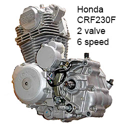 Honda CRF230F motor